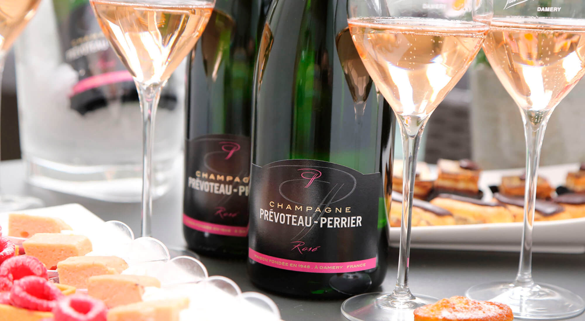 Dégustation du Champagne Prévoteau Perrier Rosé