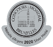 Concours mondial de Bruxelles argent 2020
