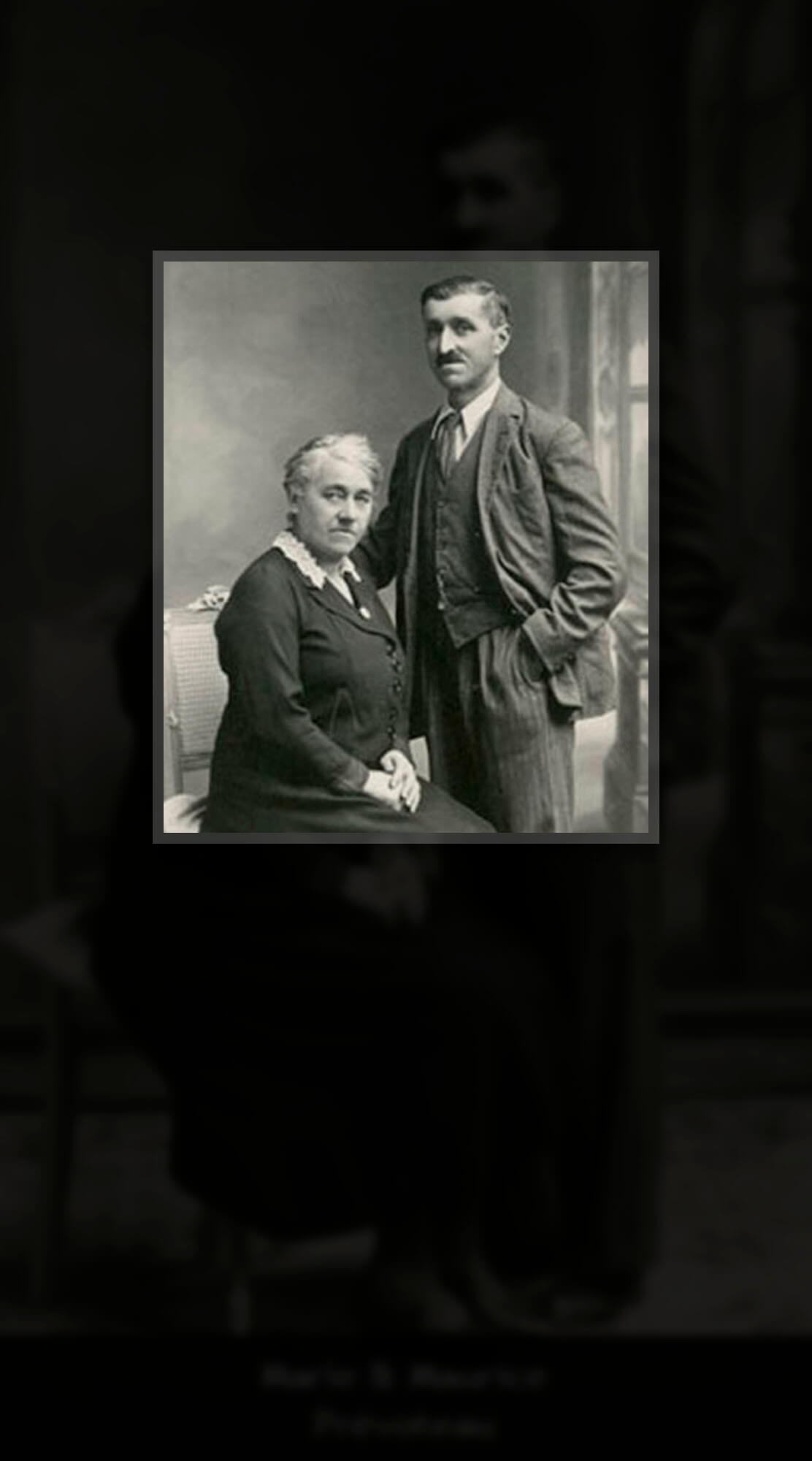 Marie et Maurice Prévoteau